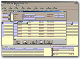 ETA V8-SQL Cari Hesap ekranı